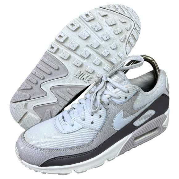 Nike Air Max 90 Photon Dust Light Iron Ore Mens Size 8 DZ3522-003 Sneakers - Picture 7 of 8